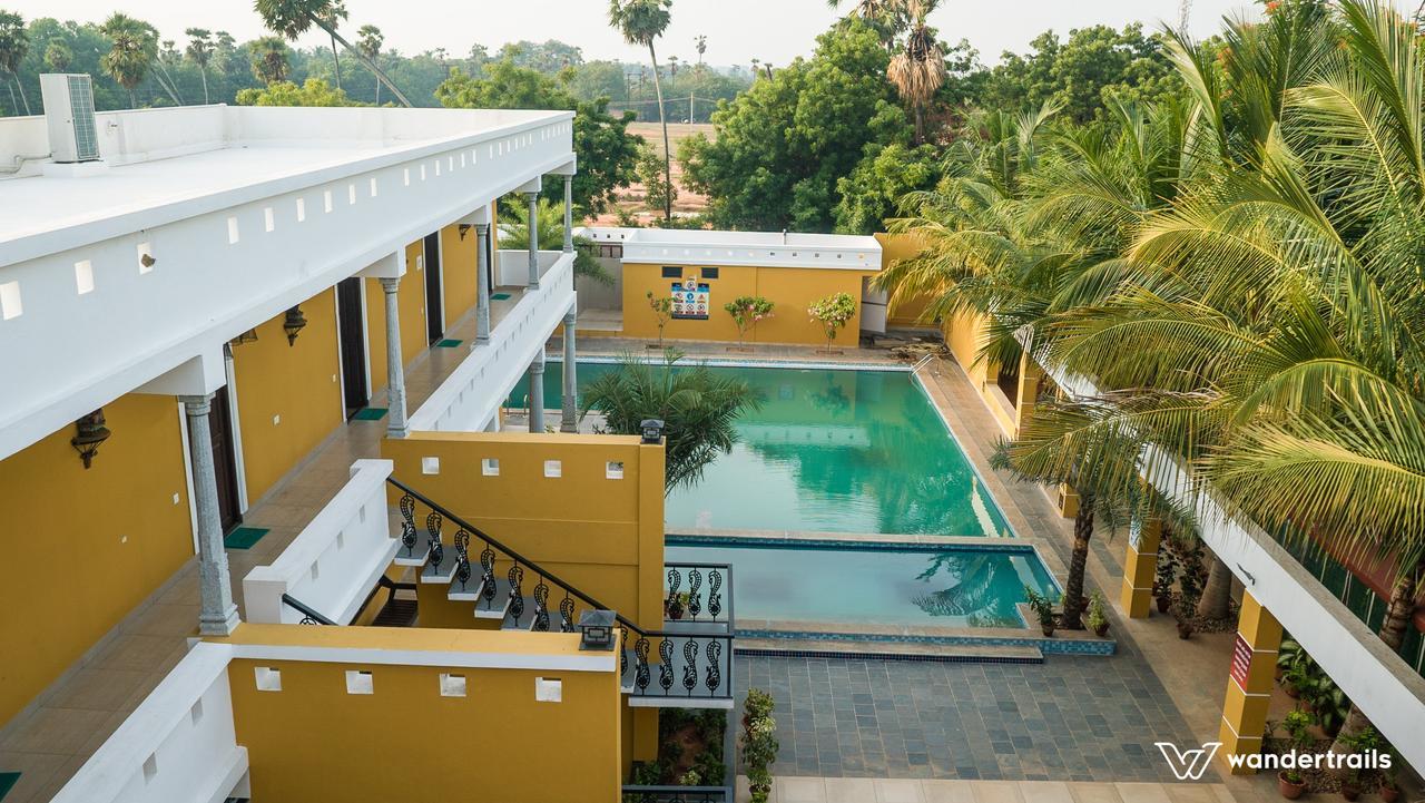 Poppys Olive De' Villa Auroville Bagian luar foto
